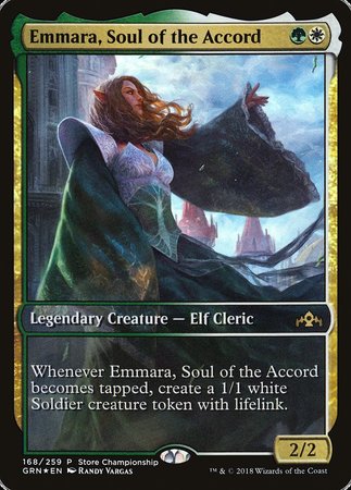 Emmara, Soul of the Accord [Guilds of Ravnica Promos] | Exor Games New Glasgow