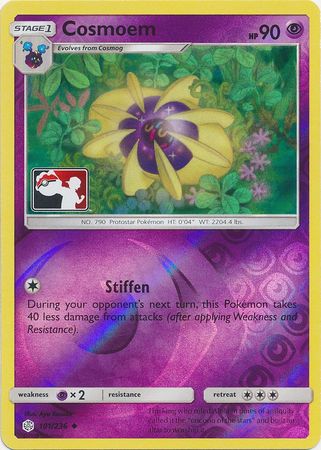 Cosmoem (101/236) (Pokemon Club Special Print) [Sun & Moon: Cosmic Eclipse] | Exor Games New Glasgow