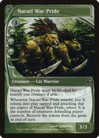 Nacatl War-Pride [Future Sight] | Exor Games New Glasgow