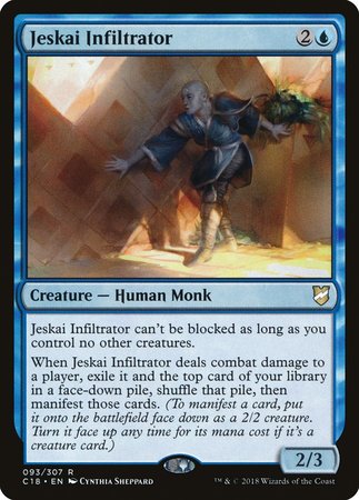 Jeskai Infiltrator [Commander 2018] | Exor Games New Glasgow