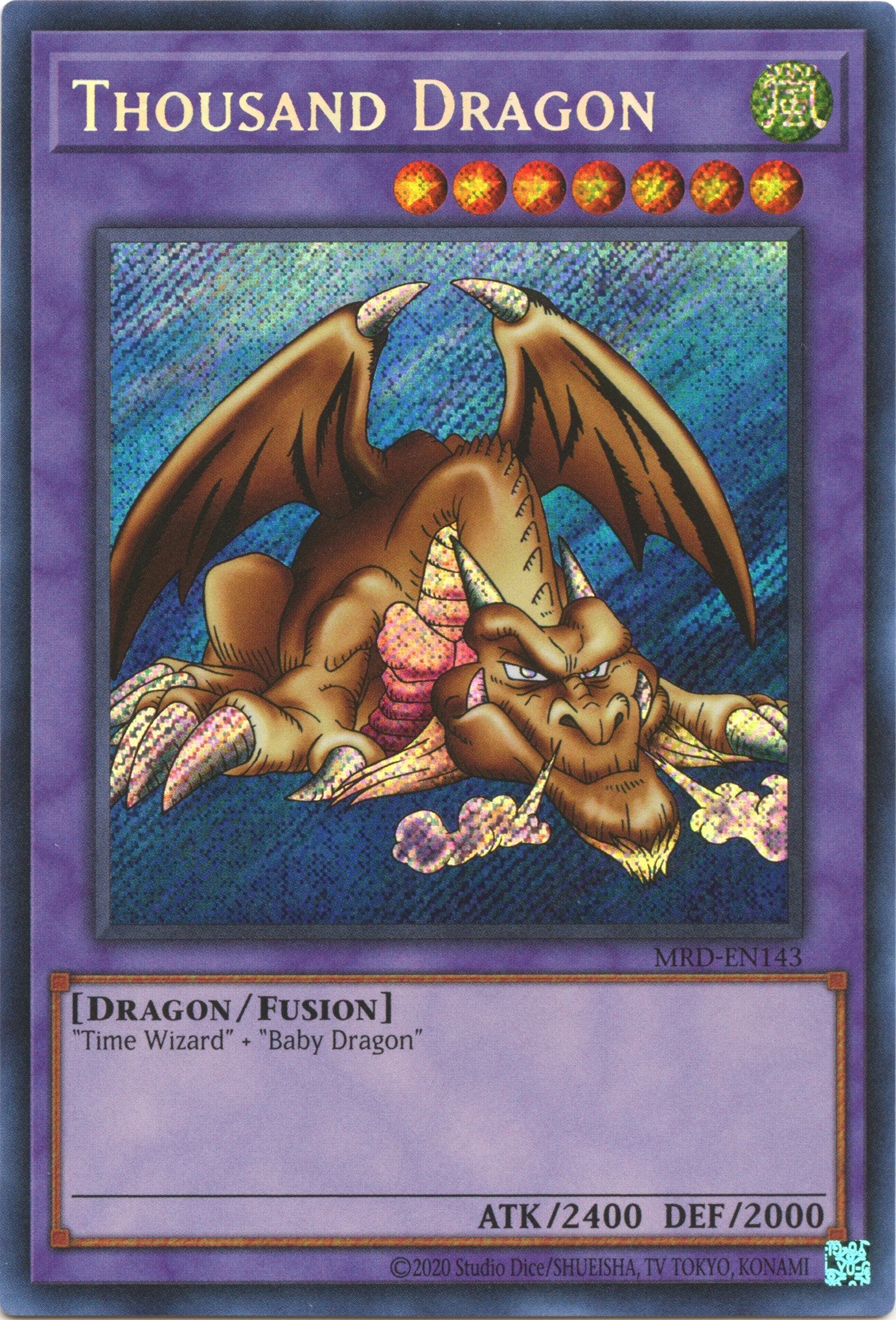 Thousand Dragon (25th Anniversary) [MRD-EN143] Secret Rare | Exor Games New Glasgow