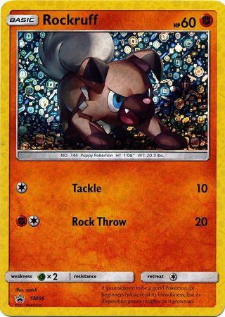 Rockruff (SM06) (General Mills Promo) [Sun & Moon: Black Star Promos] | Exor Games New Glasgow