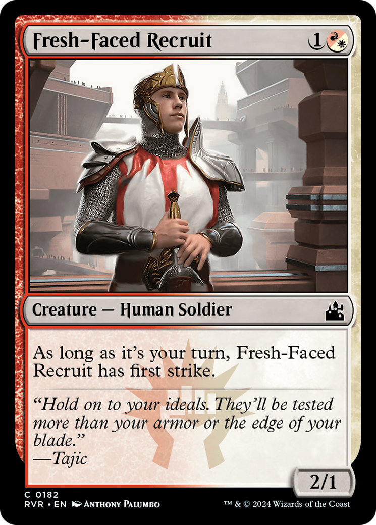 Fresh-Faced Recruit [Ravnica Remastered] | Exor Games New Glasgow