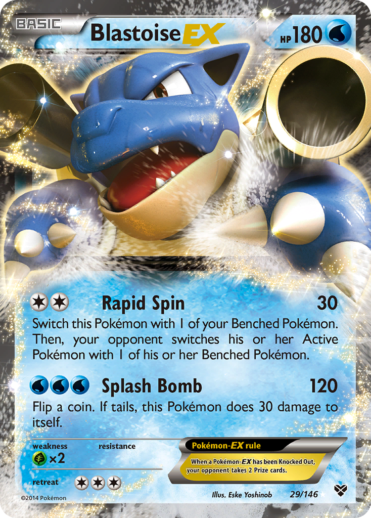 Blastoise EX (29/146) [XY: Base Set] | Exor Games New Glasgow