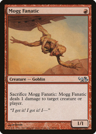 Mogg Fanatic [Duel Decks: Elves vs. Goblins] | Exor Games New Glasgow