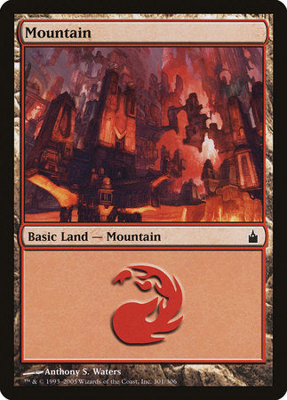 Mountain (301) [Ravnica: City of Guilds] | Exor Games New Glasgow