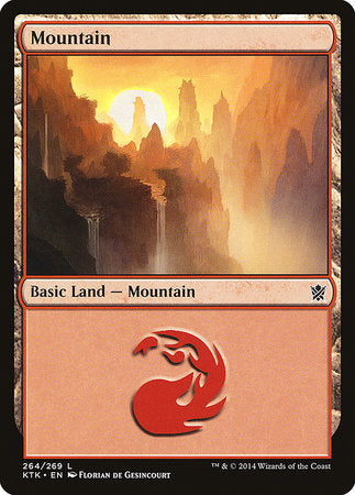 Mountain (264) [Khans of Tarkir] | Exor Games New Glasgow