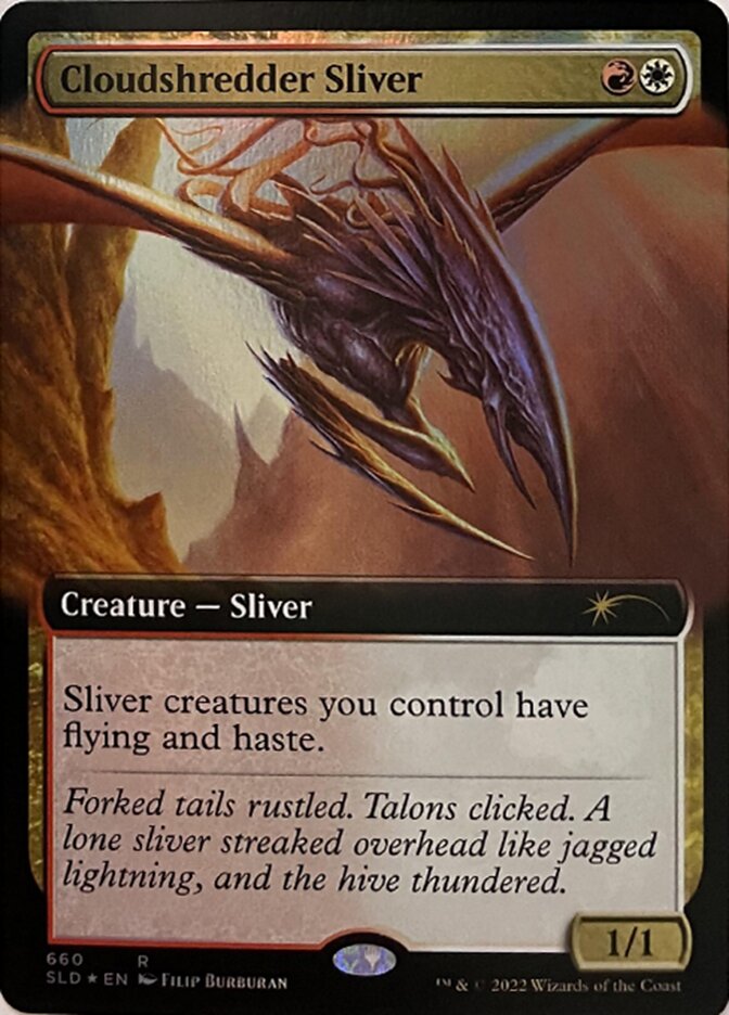 Cloudshredder Sliver (Extended Art) [Secret Lair Drop Promos] | Exor Games New Glasgow