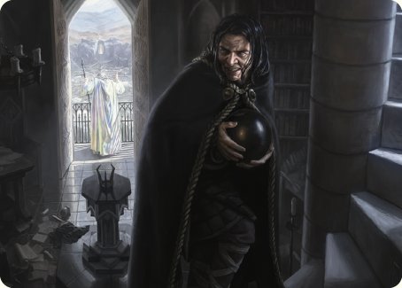 Grima, Saruman's Footman Art Card [The Lord of the Rings: Tales of Middle-earth Art Series] | Exor Games New Glasgow