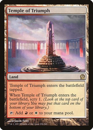 Temple of Triumph [Theros] | Exor Games New Glasgow