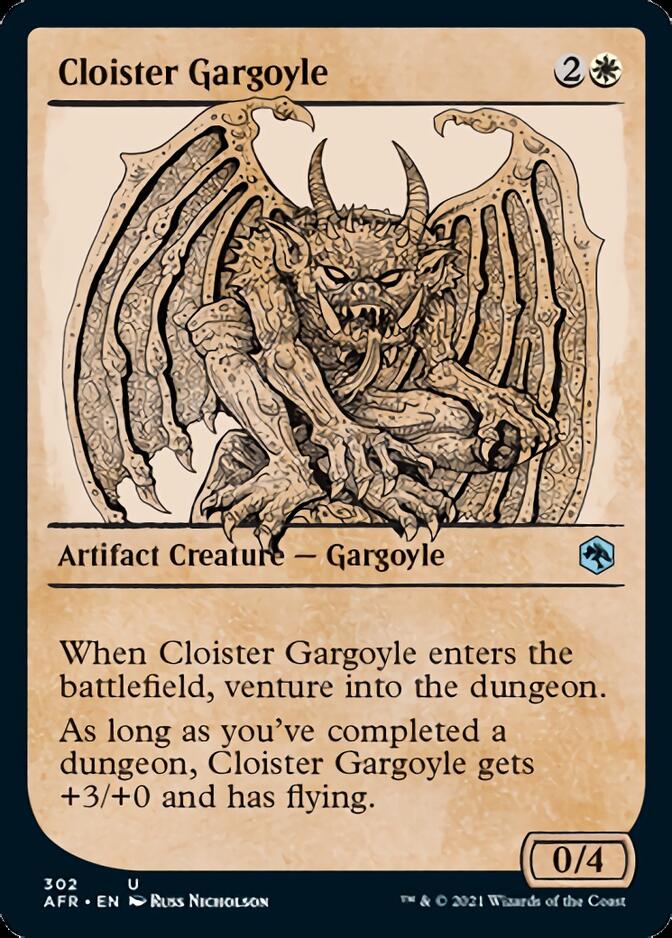 Cloister Gargoyle  (Showcase) [Dungeons & Dragons: Adventures in the Forgotten Realms] | Exor Games New Glasgow