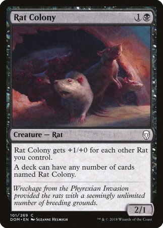 Rat Colony [Dominaria] | Exor Games New Glasgow