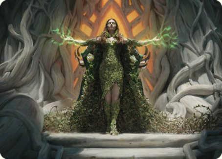 Titania, Voice of Gaea Art Card [The Brothers' War Art Series] | Exor Games New Glasgow