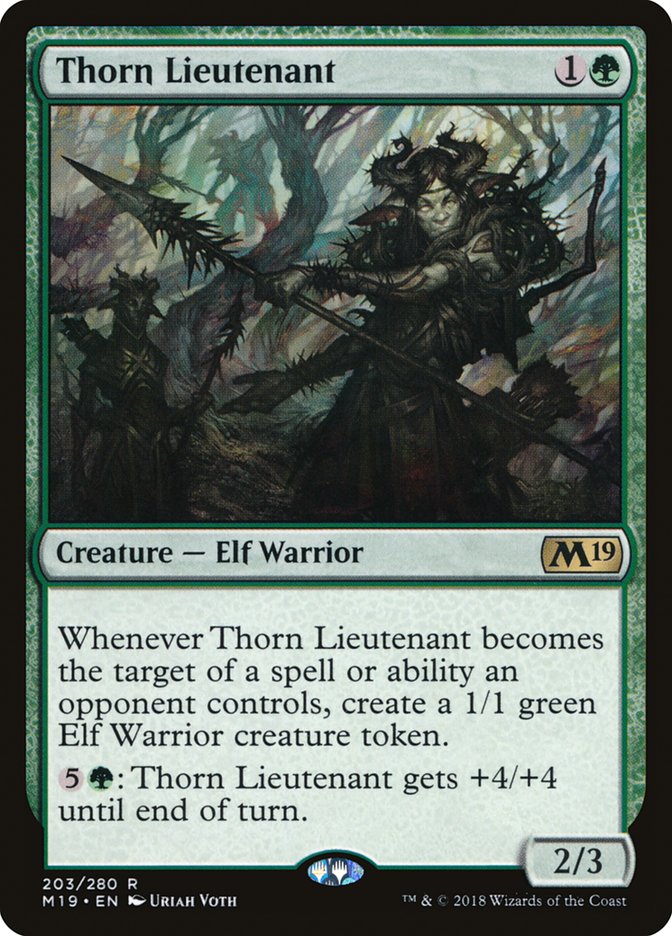 Thorn Lieutenant [Core Set 2019] | Exor Games New Glasgow