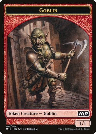 Goblin Token [Core Set 2019 Tokens] | Exor Games New Glasgow