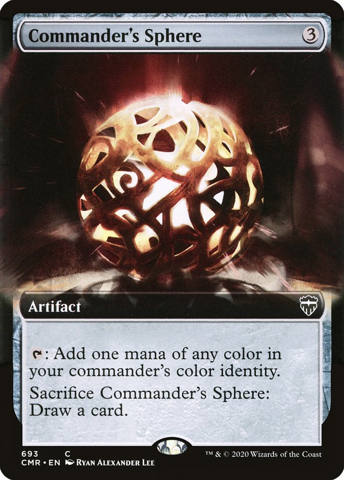Commander's Sphere (Extended) [Commander Legends] | Exor Games New Glasgow
