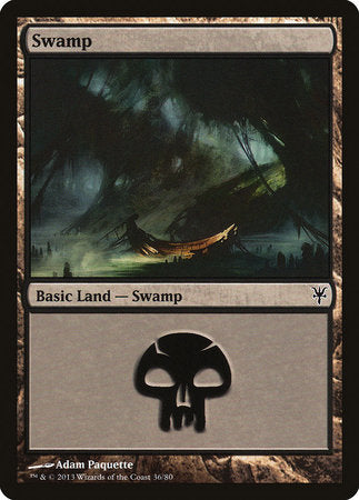 Swamp (36) [Duel Decks: Sorin vs. Tibalt] | Exor Games New Glasgow