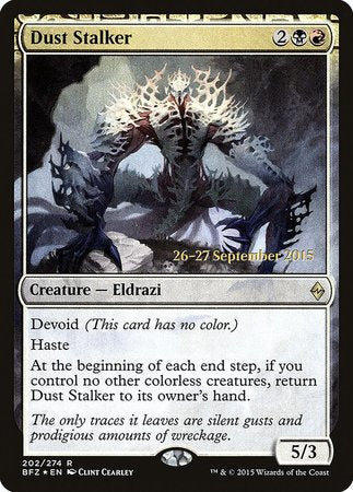 Dust Stalker [Battle for Zendikar Promos] | Exor Games New Glasgow