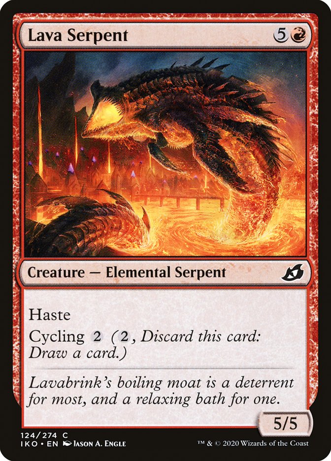 Lava Serpent [Ikoria: Lair of Behemoths] | Exor Games New Glasgow