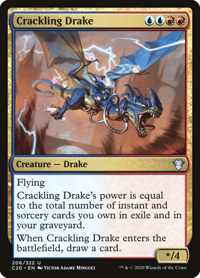 Crackling Drake [Commander 2020] | Exor Games New Glasgow