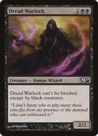 Dread Warlock [Magic 2010] | Exor Games New Glasgow