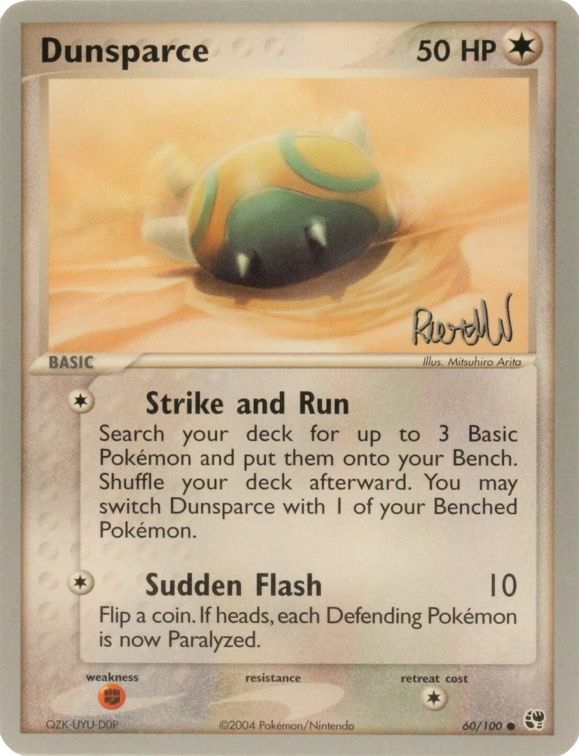 Dunsparce (60/100) (Rocky Beach - Reed Weichler) [World Championships 2004] | Exor Games New Glasgow