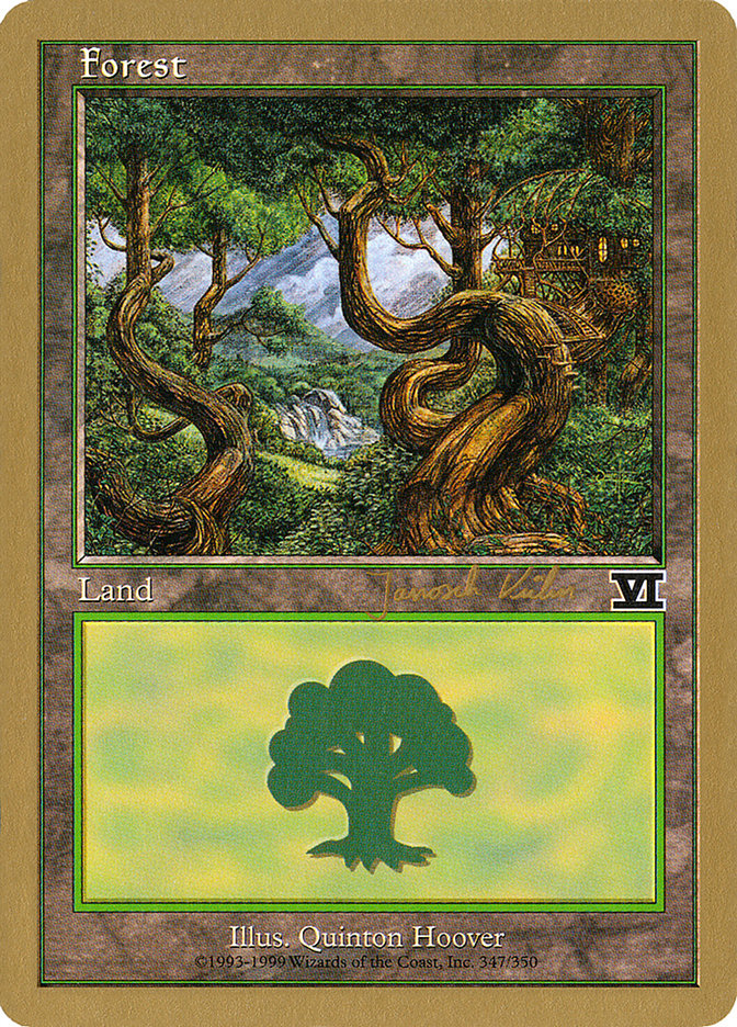 Forest (jk347) (Janosch Kuhn) [World Championship Decks 2000] | Exor Games New Glasgow