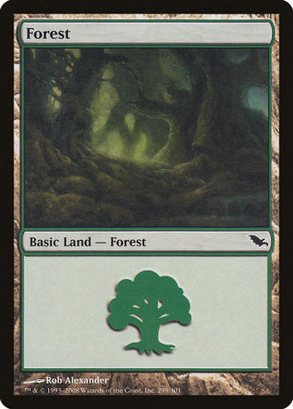 Forest (299) [Shadowmoor] | Exor Games New Glasgow