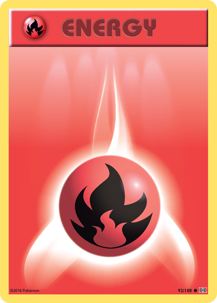 Fire Energy (92/108) [XY: Evolutions] | Exor Games New Glasgow