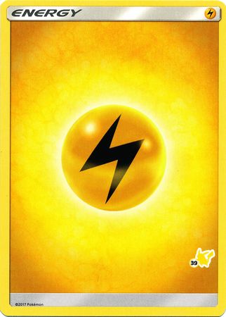 Lightning Energy (Pikachu Stamp #39) [Battle Academy 2020] | Exor Games New Glasgow