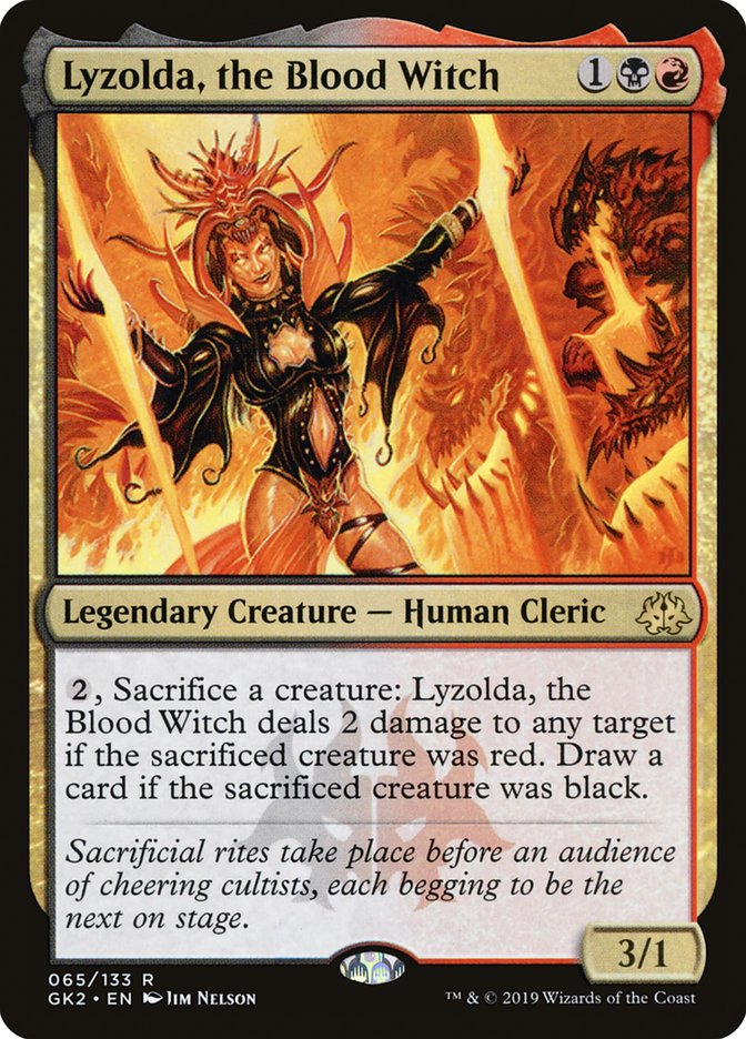 Lyzolda, the Blood Witch [Ravnica Allegiance Guild Kit] | Exor Games New Glasgow