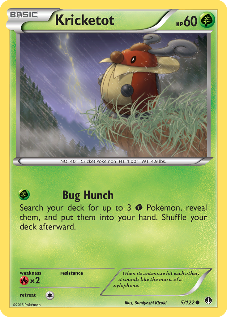 Kricketot (5/122) [XY: BREAKpoint] | Exor Games New Glasgow