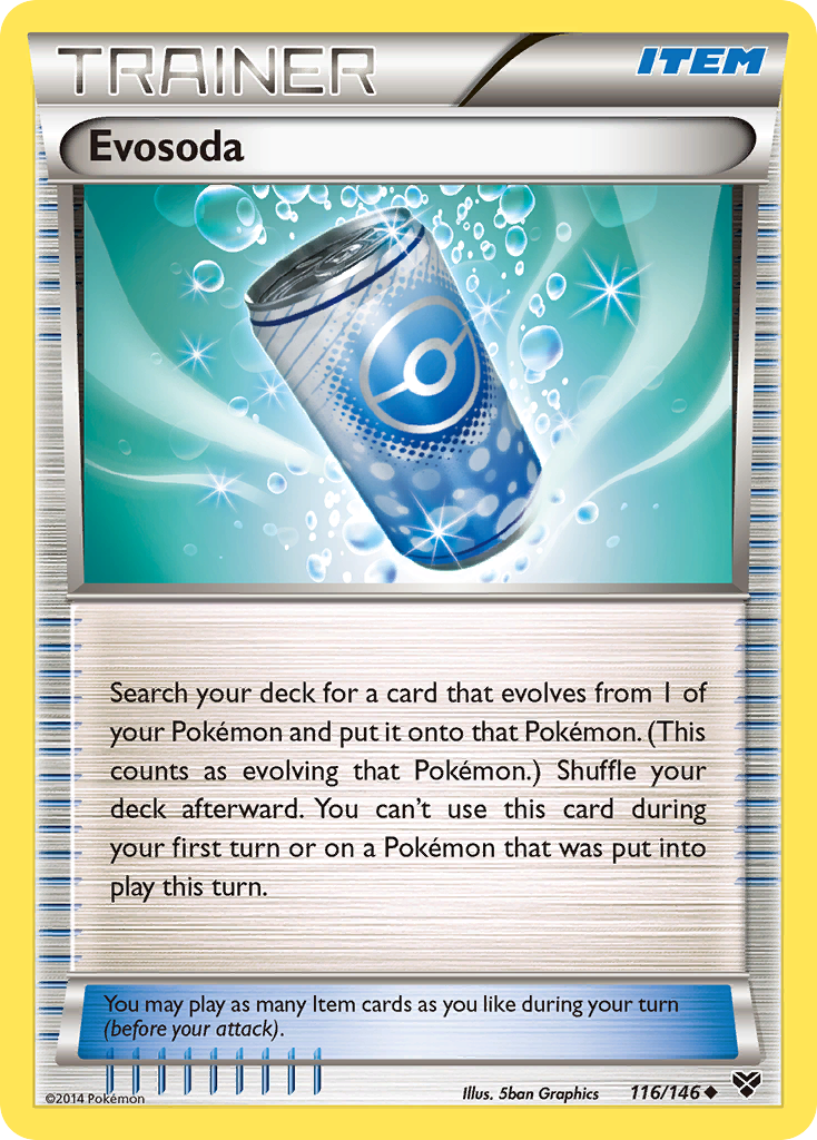 Evosoda (116/146) [XY: Base Set] | Exor Games New Glasgow