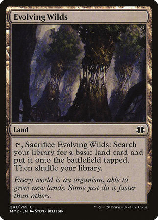 Evolving Wilds [Modern Masters 2015] | Exor Games New Glasgow