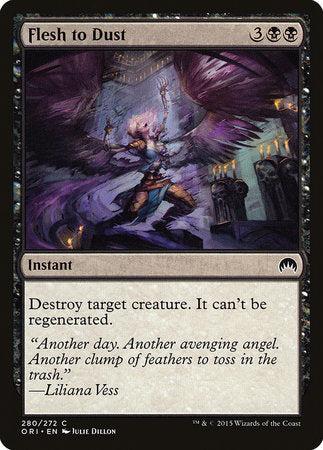 Flesh to Dust [Magic Origins] | Exor Games New Glasgow
