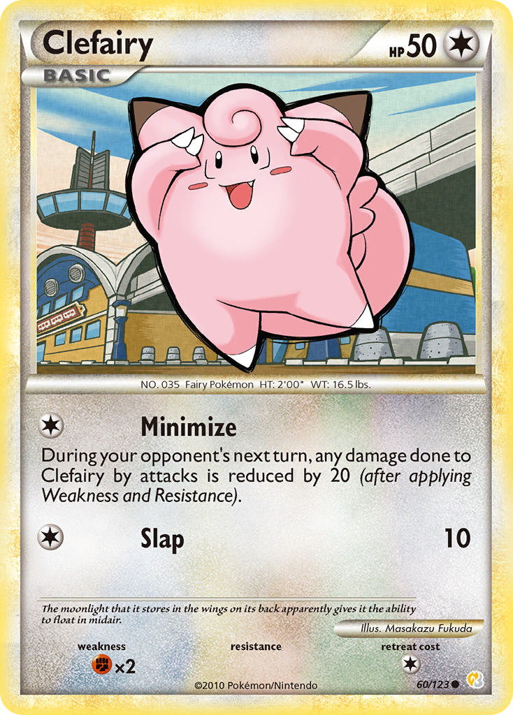 Clefairy (60/123) [HeartGold & SoulSilver: Base Set] | Exor Games New Glasgow