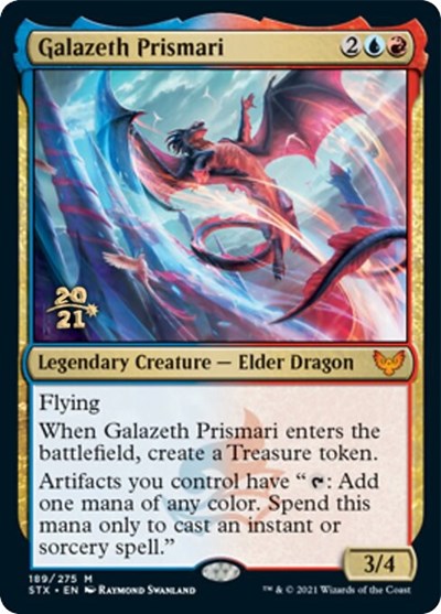 Galazeth Prismari [Strixhaven: School of Mages Prerelease Promos] | Exor Games New Glasgow