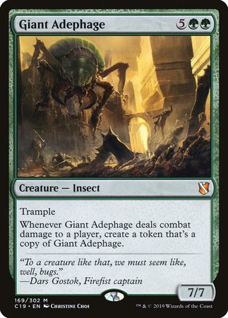 Giant Adephage [Commander 2019] | Exor Games New Glasgow