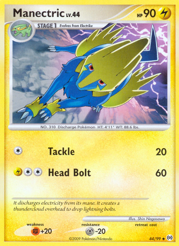 Manectric (44/99) [Platinum: Arceus] | Exor Games New Glasgow