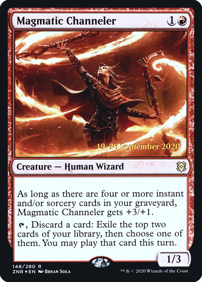 Magmatic Channeler  [Zendikar Rising Prerelease Promos] | Exor Games New Glasgow