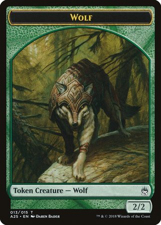 Wolf Token (013) [Masters 25 Tokens] | Exor Games New Glasgow