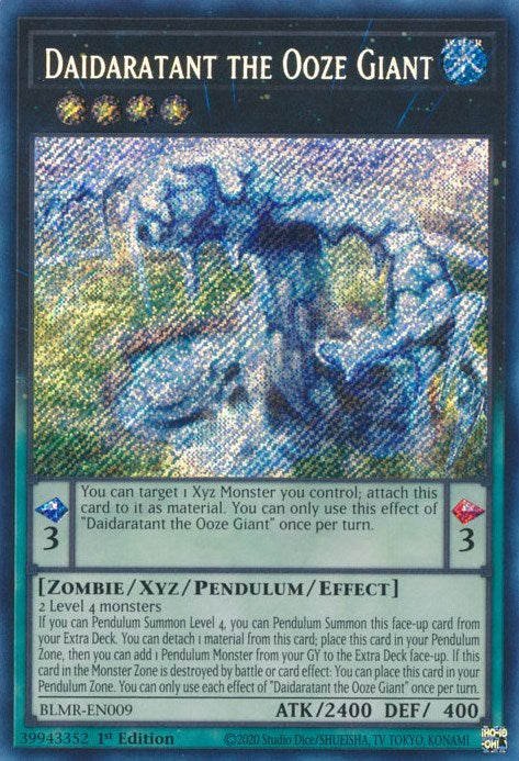 Daidaratant the Ooze Giant [BLMR-EN009] Secret Rare | Exor Games New Glasgow