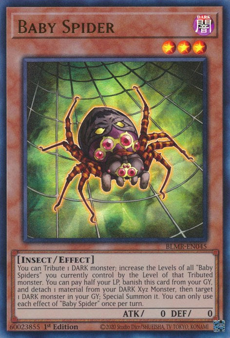 Baby Spider [BLMR-EN045] Ultra Rare | Exor Games New Glasgow