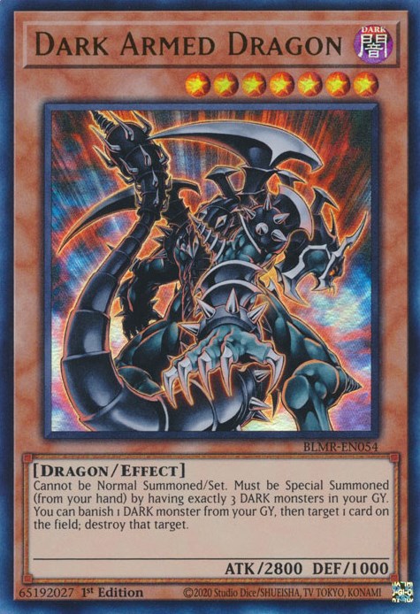 Dark Armed Dragon [BLMR-EN054] Ultra Rare | Exor Games New Glasgow