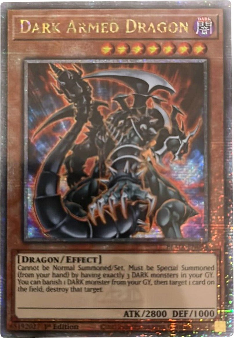 Dark Armed Dragon [BLMR-EN054] Quarter Century Secret Rare | Exor Games New Glasgow