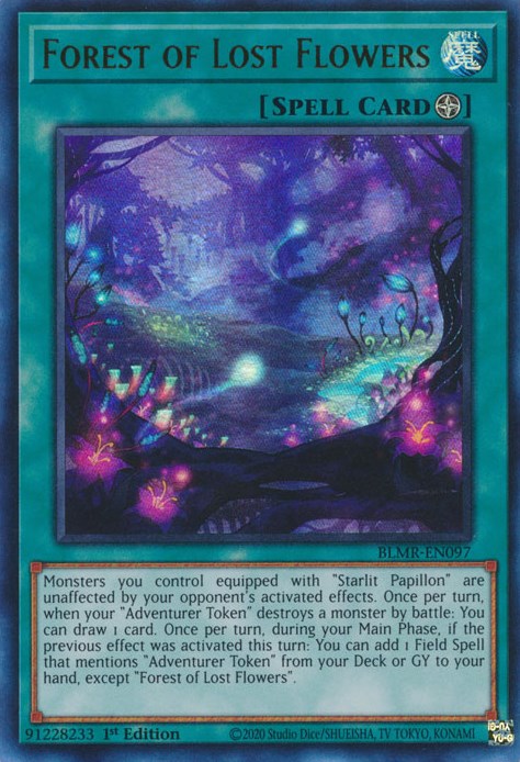 Forest of Lost Flowers [BLMR-EN097] Ultra Rare | Exor Games New Glasgow
