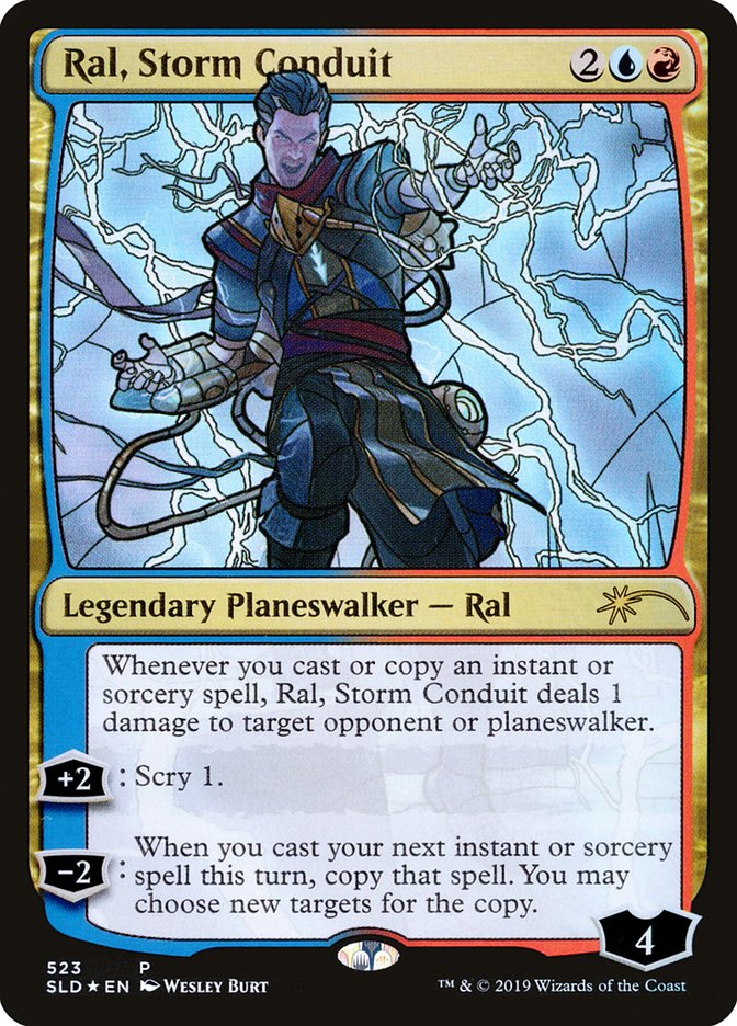 Ral, Storm Conduit (Stained Glass) [Secret Lair Drop Promos] | Exor Games New Glasgow