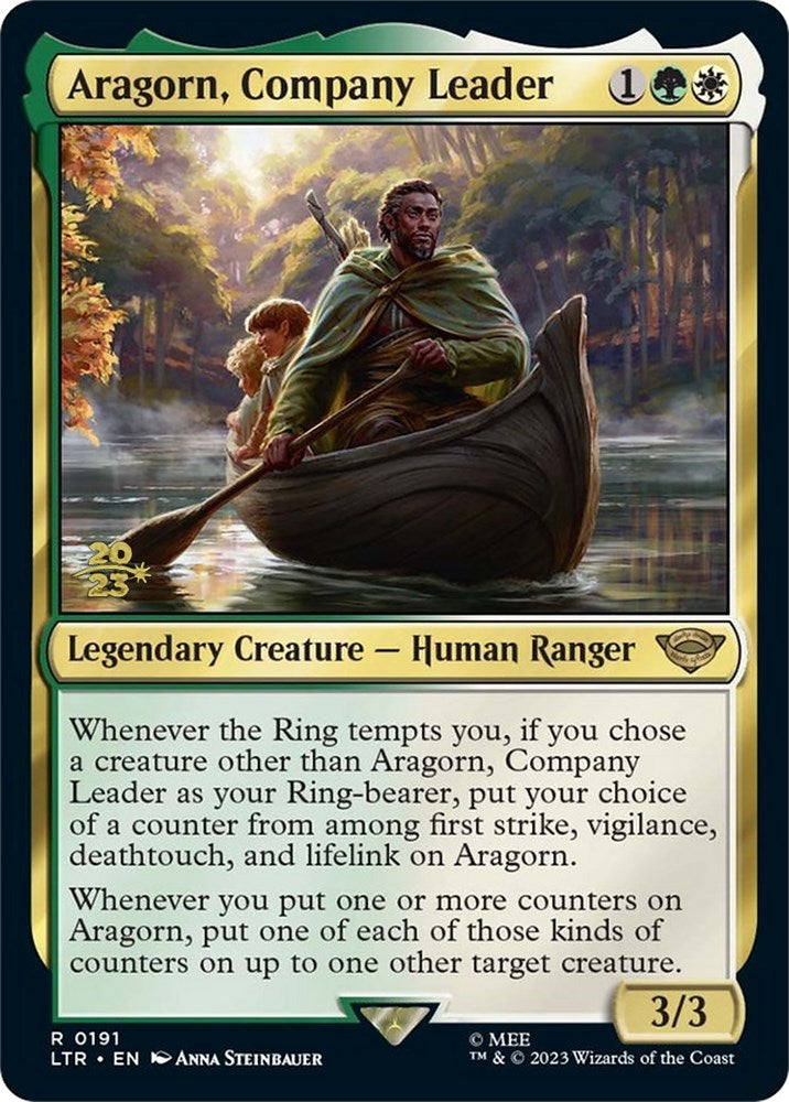 Aragorn, Company Leader [The Lord of the Rings: Tales of Middle-Earth Prerelease Promos] | Exor Games New Glasgow