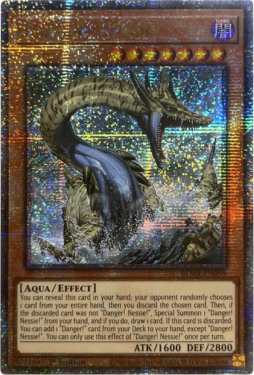 Danger! Nessie! [BLMR-EN059] Quarter Century Secret Rare | Exor Games New Glasgow