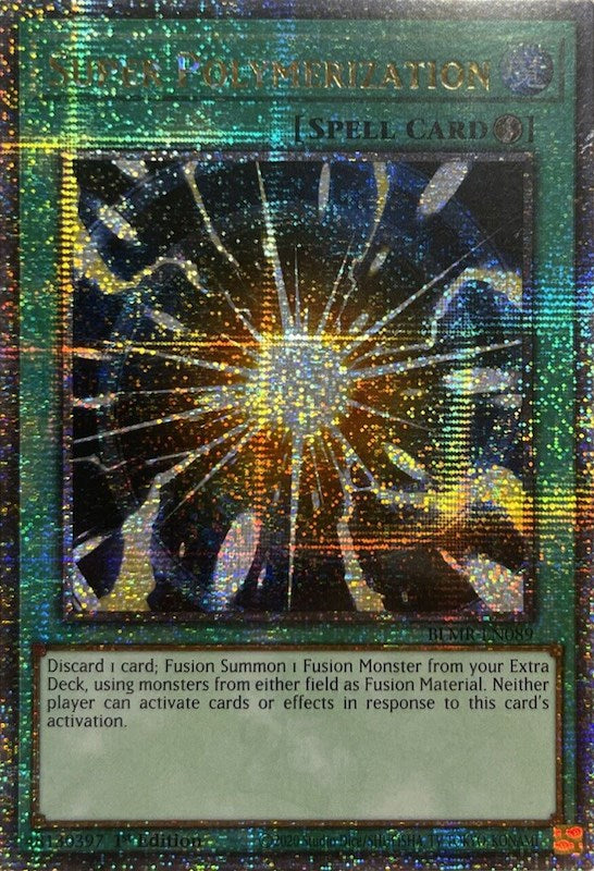 Super Polymerization [BLMR-EN089] Quarter Century Secret Rare | Exor Games New Glasgow